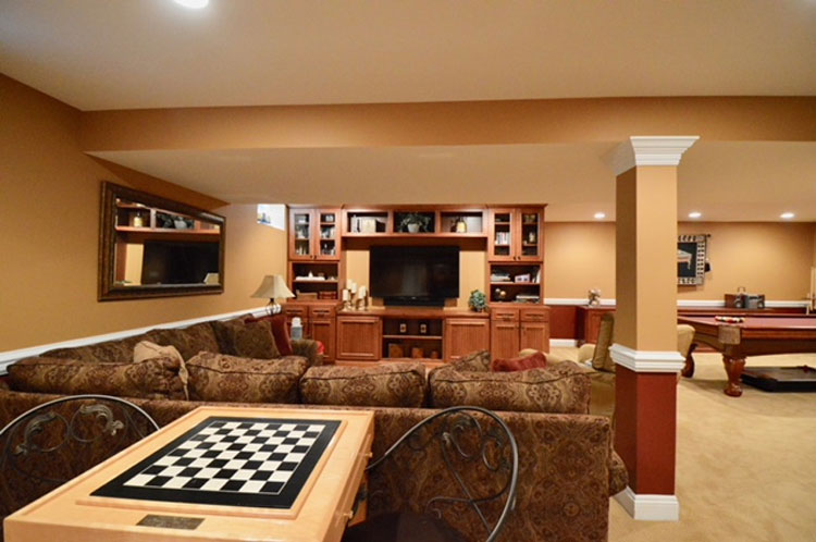 Basement remodeling from SAH Builders,the best builders in South Jersey