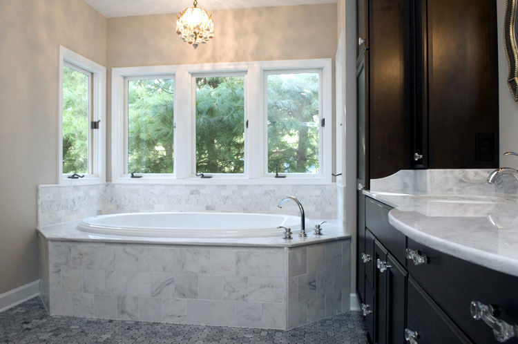 SAH builders bathroom renovation and bathroom remodeling from quality builders in South Jersey,