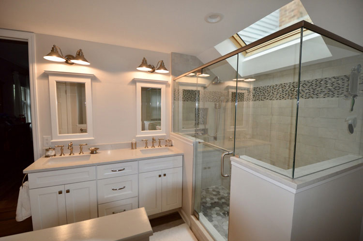Another quality bathroom renovation by SAH builders in south Jersey area