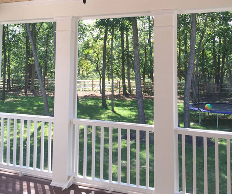 Marlton NJ New Wood Porch