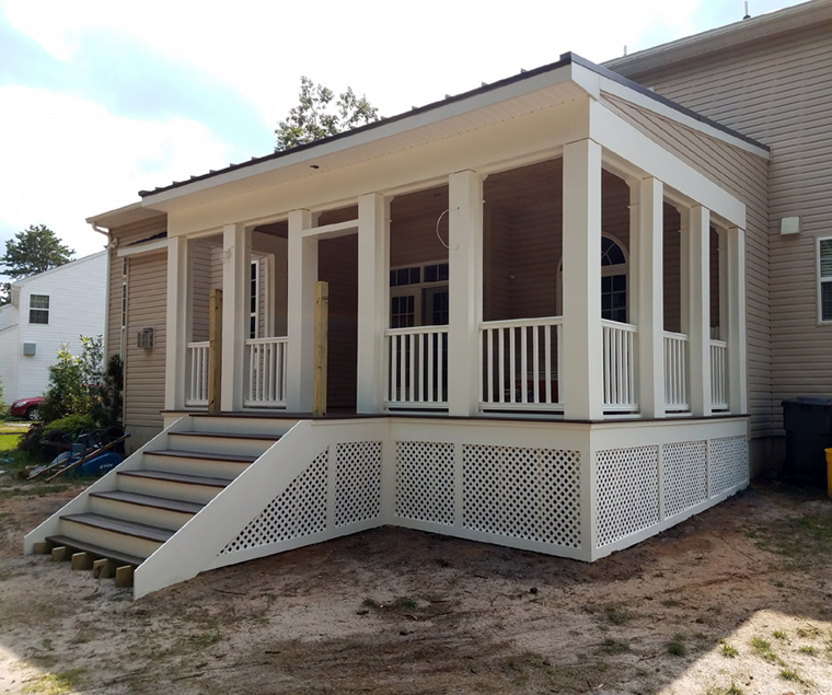 Screened in patio, Voorhees, NJ